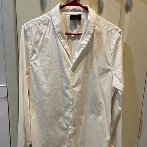 ASOS Shawl Collar Dress Shirt